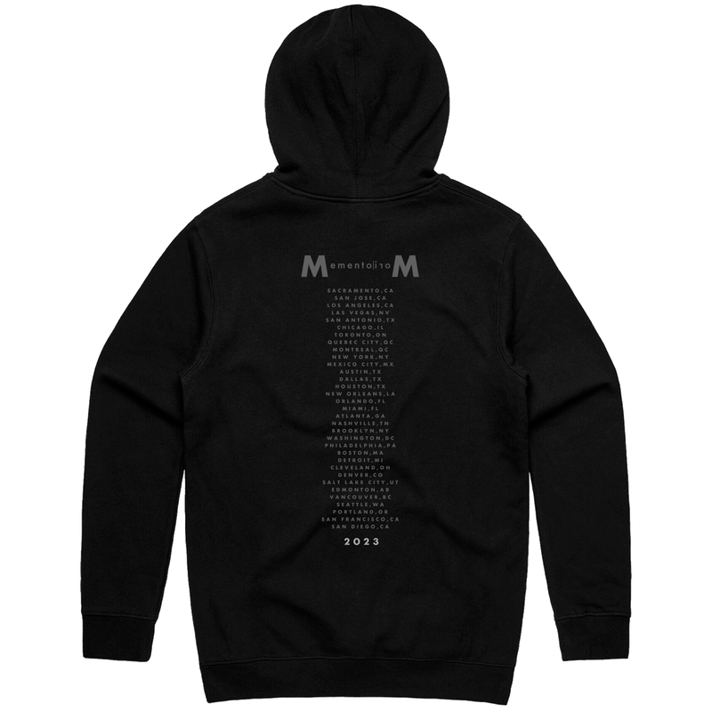 DMO TOUR BLACK PO HOODIE