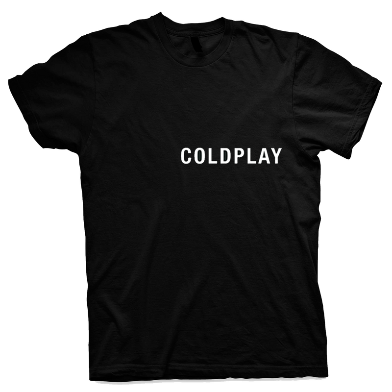 Playera Coldplay Music Of The Spheres Black