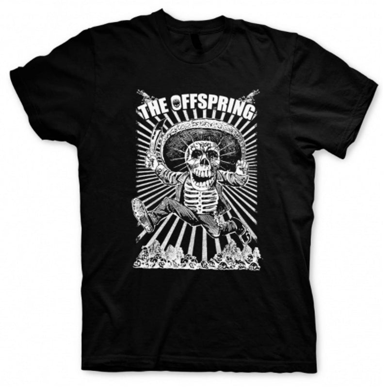 Playera The Offspring Black Skull